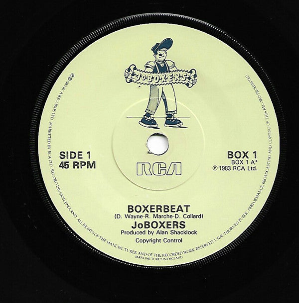JoBoxers : Boxerbeat (7", Single, Sol)