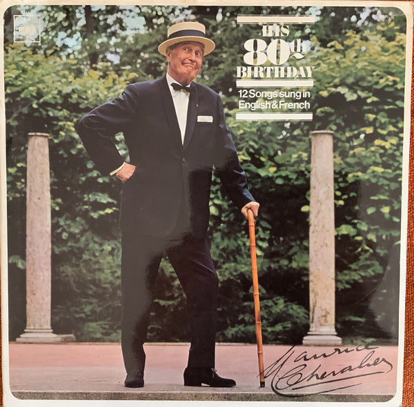 Maurice Chevalier : His 80th Birthday (LP, Album, Mono)
