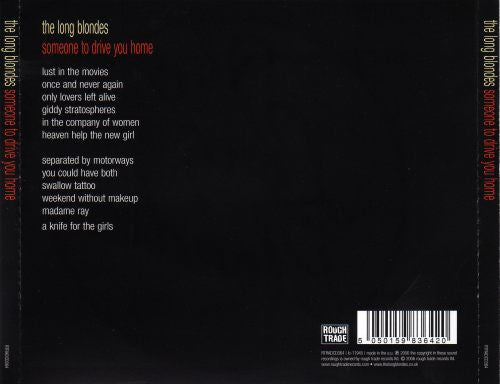 The Long Blondes : Someone To Drive You Home (CD, Album)