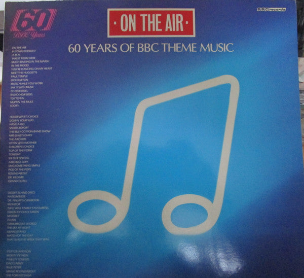 Various : On The Air, 60 Years Of BBC Theme Music (2xLP, Comp, Mono, Gat)