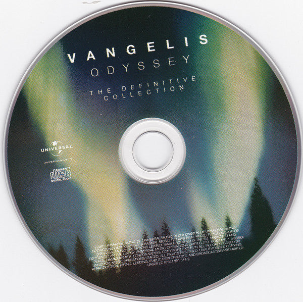 Vangelis : Odyssey (The Definitive Collection) (CD, Comp, RM)