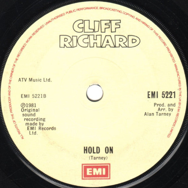 Cliff Richard : Wired For Sound (7", Sol)