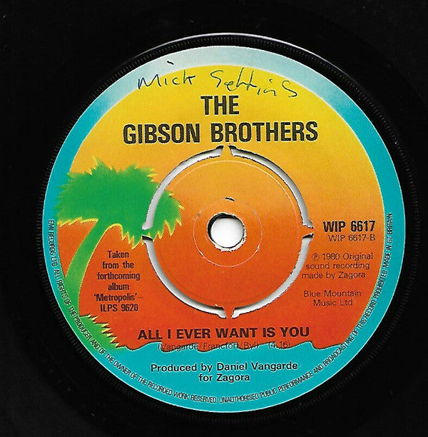 Gibson Brothers : Mariana (7", M/Print)