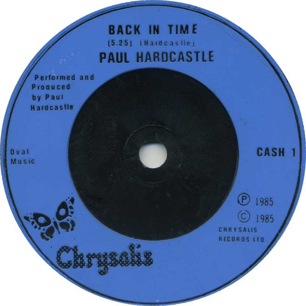 Paul Hardcastle : Just For Money (7", Single, Blu)