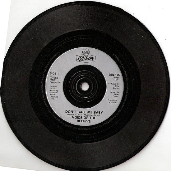Voice Of The Beehive : Don't Call Me Baby (7", Single)