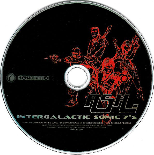 Ash : Intergalactic Sonic 7"s (2xCD, Comp)