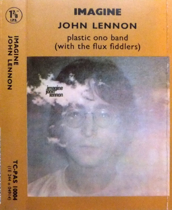 John Lennon, Plastic Ono Band* With The Flux Fiddlers : Imagine (Cass, Album, RE, Cle)