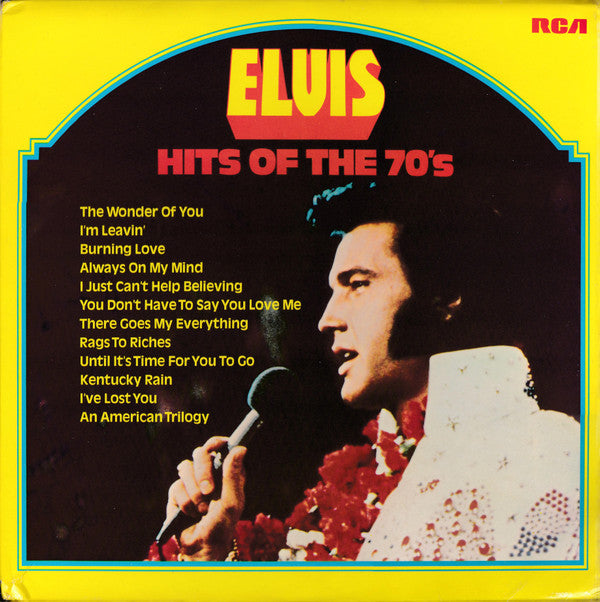 Elvis Presley : Hits Of The 70's (LP, Comp)