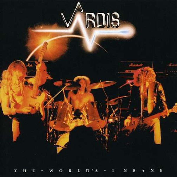 Vardis : The World's Insane (LP, Album, RE, Cle)