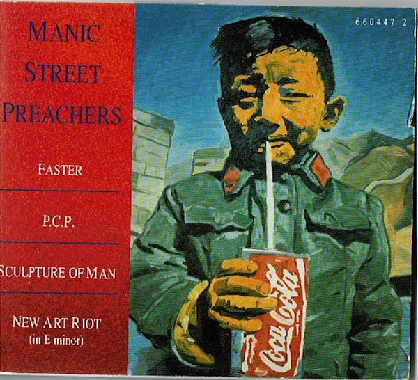 Manic Street Preachers : Faster / P.C.P. (CD, Single, Dig)