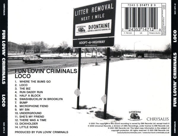 Fun Lovin' Criminals : Loco (CD, Album)