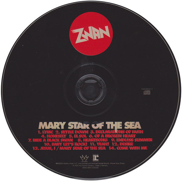 Zwan : Mary Star Of The Sea (CD, Album + DVD-V, Bon)
