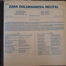 Зара Долуханова : Great Artist Series: Zara Dolukhanova, Mezzo-Soprano (LP)