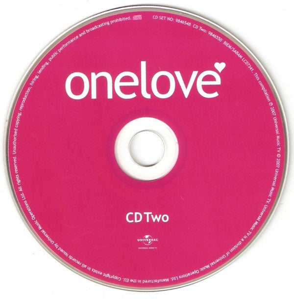 Various : OneLove (2xCD, Comp)