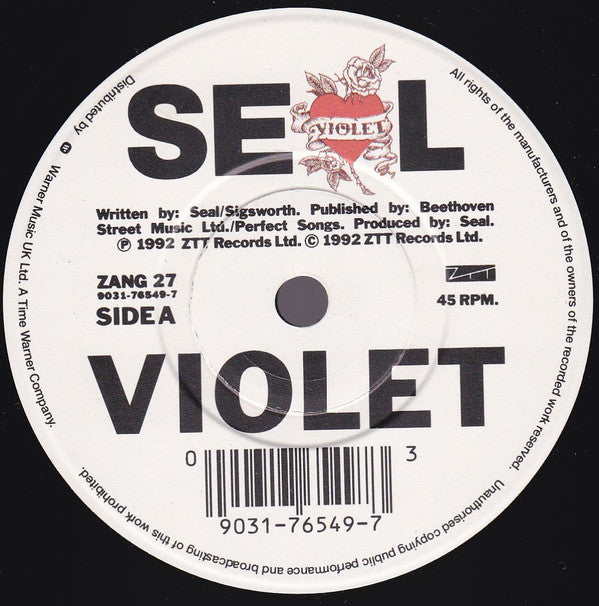 Seal : Violet (7", Single)
