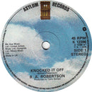 B. A. Robertson : Knocked It Off (7", Single)