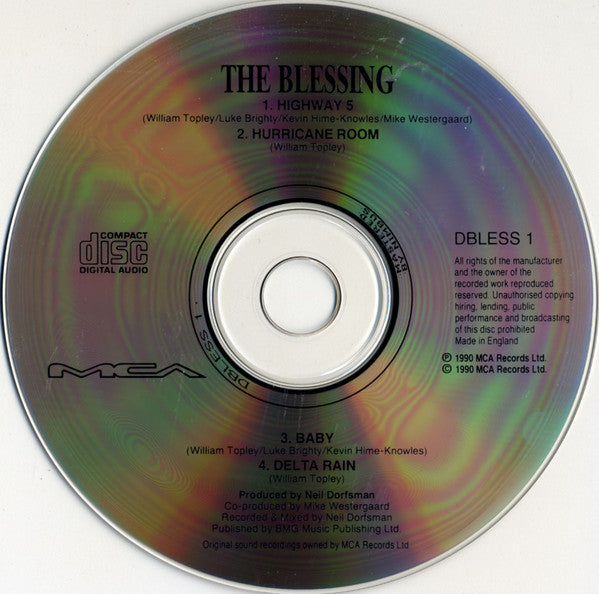 The Blessing : Excerpts From "Prince Of The Deep Water" (CD, Promo, Smplr + Cass, Promo, Smplr)