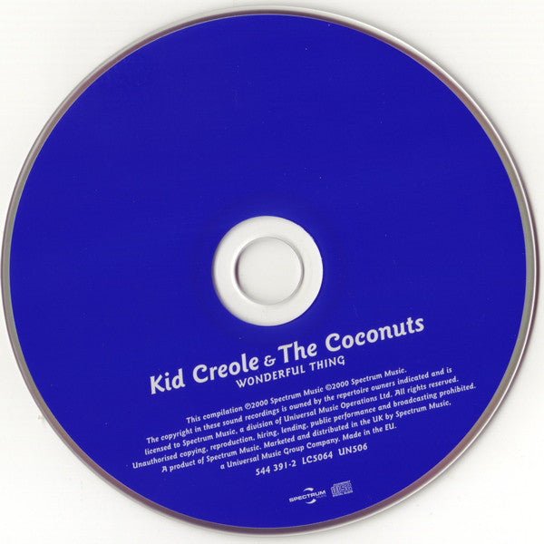 Kid Creole And The Coconuts : Wonderful Thing (CD, Comp)