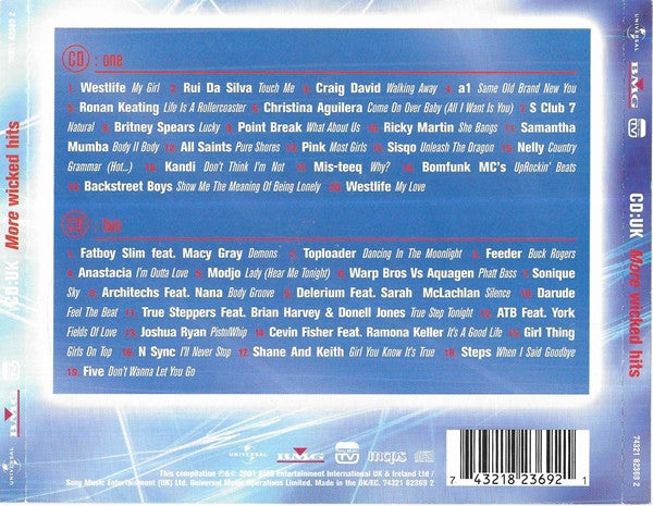 Various : CD:UK More Wicked Hits (2xCD, Comp)
