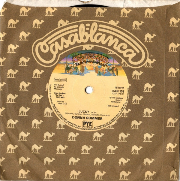 Donna Summer / Barbra Streisand : No More Tears (Enough Is Enough) (7", Single)