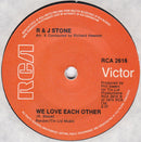 R & J Stone : We Do It (7", Single, Sol)