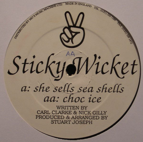 Sticky Wicket : She Sells Sea Shells / Choc Ice (12")