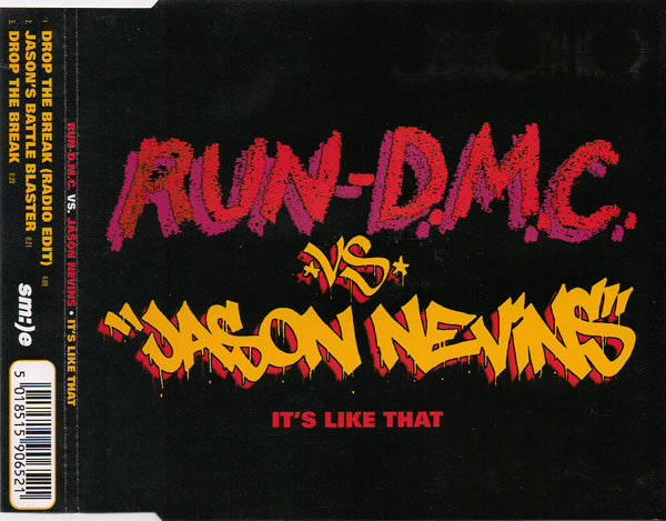 Run-DMC Vs. Jason Nevins : It's Like That (CD, Single, CDP)