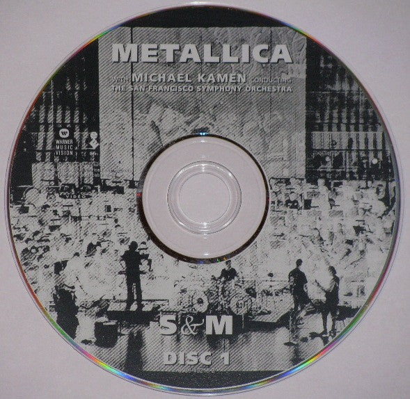 Metallica With Michael Kamen Conducting The San Francisco Symphony Orchestra : S&M (2xDVD-V, Multichannel, PAL)