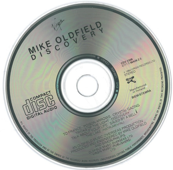 Mike Oldfield : Discovery (CD, Album, RE)
