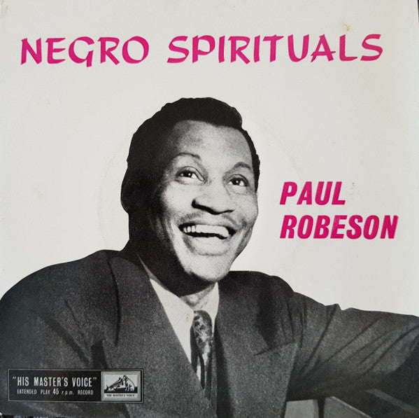 Paul Robeson : Negro Spirituals (7", EP, Gre)