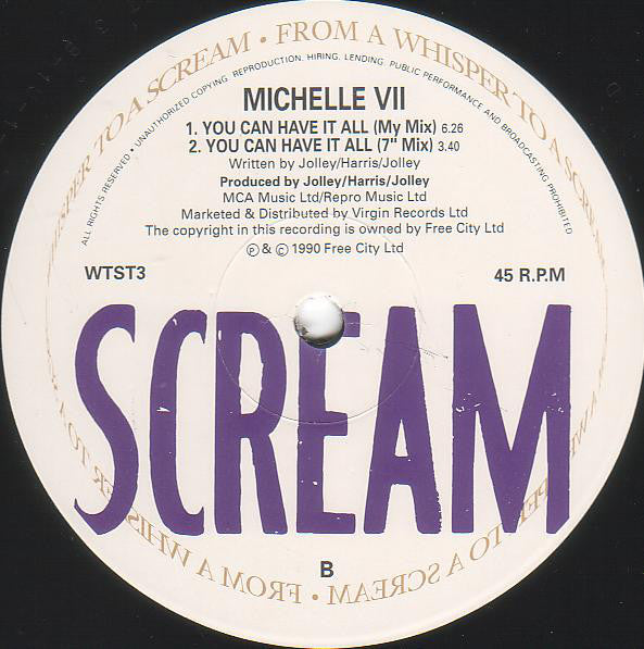 Michelle VII : You Can Have It All (12")