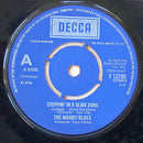 The Moody Blues : Steppin' In A Slide Zone (7", Single)