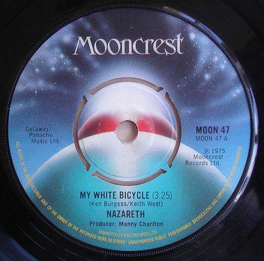 Nazareth (2) : My White Bicycle (7", Single)