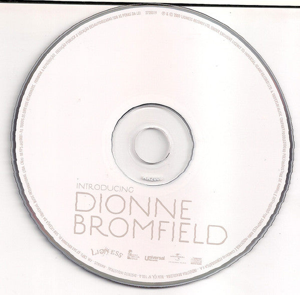 Dionne Bromfield : Introducing (CD, Album)