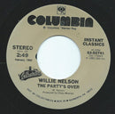 Willie Nelson : Always On My Mind / The Party's Over (7", RE)