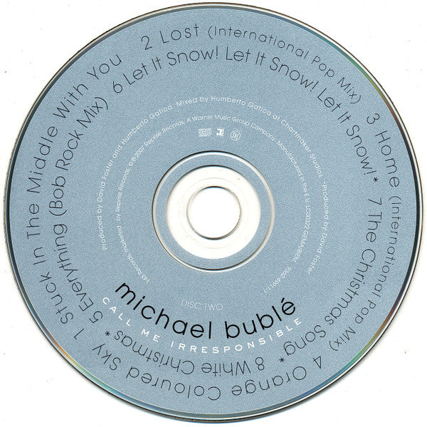 Michael Bublé : Call Me Irresponsible (2xCD, Album, Dlx, Tou)
