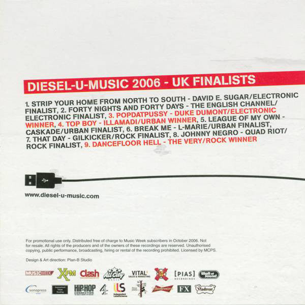Various : Diesel-U-Music 2006 (CD, Comp, Promo)