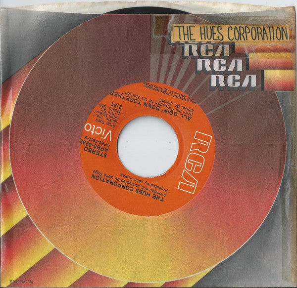 The Hues Corporation : Rock The Boat (7", Single, Ind)