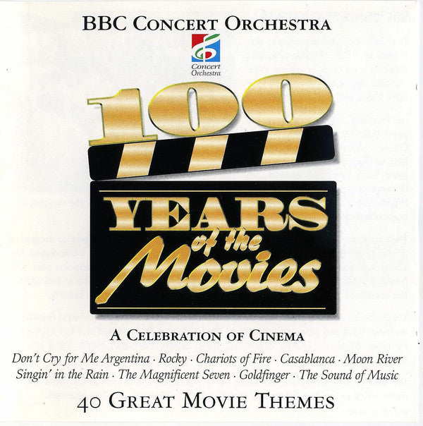 The BBC Concert Orchestra : 100 Years Of The Movies (2xCD)