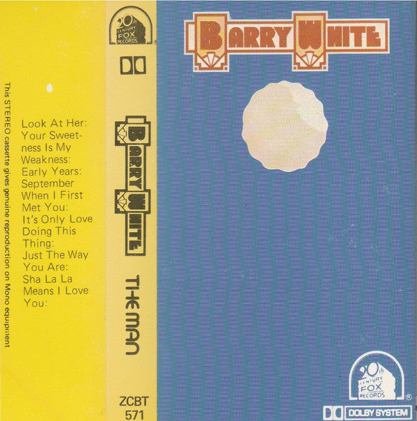 Barry White : Barry White The Man (Cass, Album)