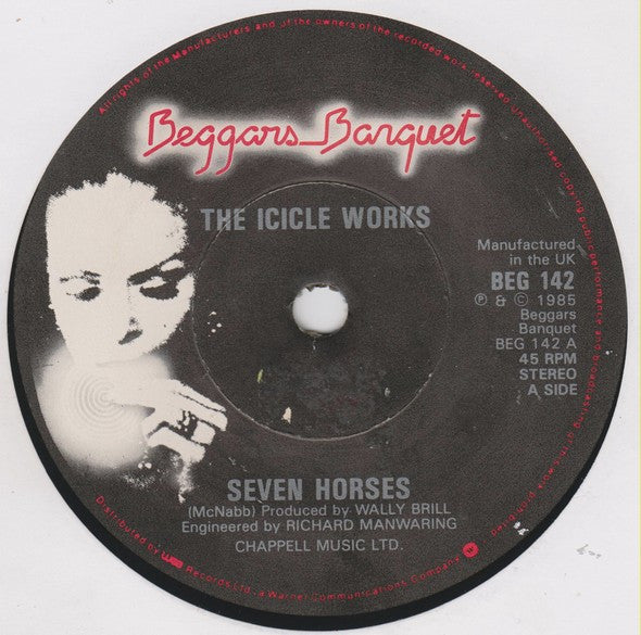 The Icicle Works : Seven Horses (2x7", Single)