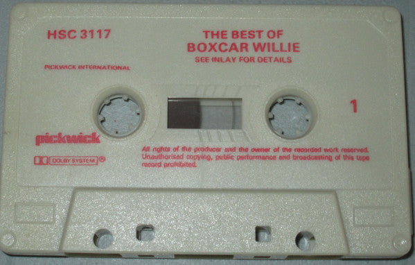 Boxcar Willie : The Best Of Boxcar Willie  (Cass, Comp, Dol)