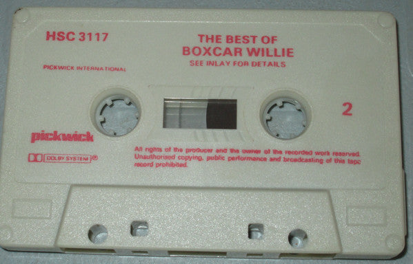 Boxcar Willie : The Best Of Boxcar Willie  (Cass, Comp, Dol)