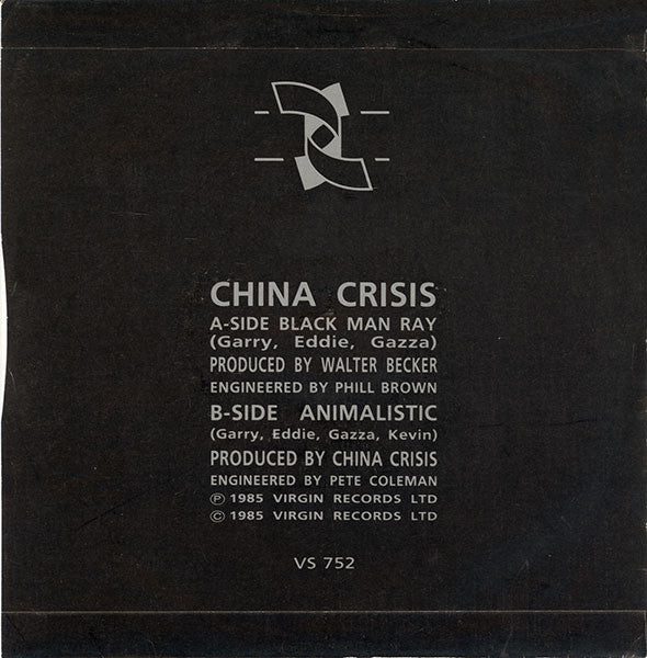 China Crisis : Black Man Ray (7", Single)