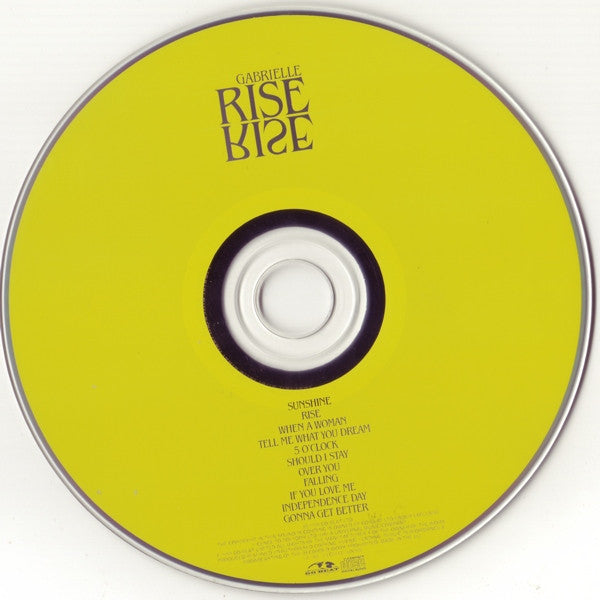Gabrielle : Rise (CD, Album)