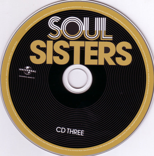 Various : Soul Sisters (3xCD, Comp)