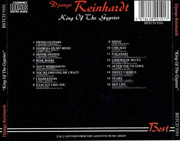 Django Reinhardt : King Of The Gypsies (CD, Comp)