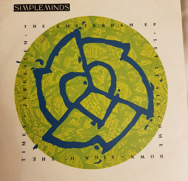 Simple Minds : The Amsterdam EP (7", EP, Sil)