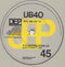 UB40 : If It Happens Again (7", Single)