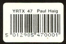 Paul Haig : Flight X (The Boilerhouse Remixes) (12")